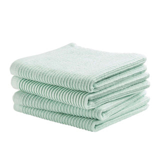 DDDDD Gefäßtuch Basic Pastellgrün 30 x 30 cm Set 4
