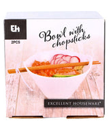 Schüssel mit Stäbchenporzellan - afbeelding 1