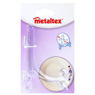 Metaltex Metaltex Hauthalter 9-18 cm Acryltransparent