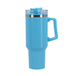 Trinken Sie Tasse mit Strohhalm