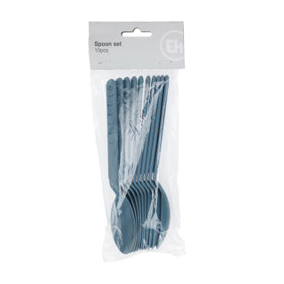 Löffel Set PP 10 -Stück 3 Assorti