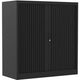 Rolltorschrank CHS105100 schwarz 100 x 45 x 105 cm
