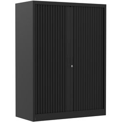 Rolltorschrank chs135100 schwarz 100 x 45 x 135 cm