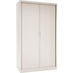 Rolltorschrank chs195100 weiß 120 x 45 x 195 cm