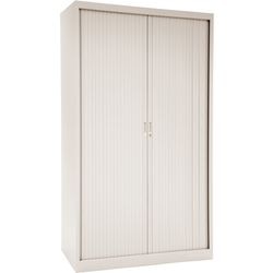 Rolltorschrank chs195120 weiß 120 x 66 x 195 cm