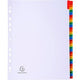 Tabs Exacompta 4131e A4 Maxikarton