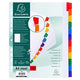 Tabs Exacompta 4312e A4 Maxikarton