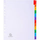 Tabs Exacompta 4112e A4 Maxikarton