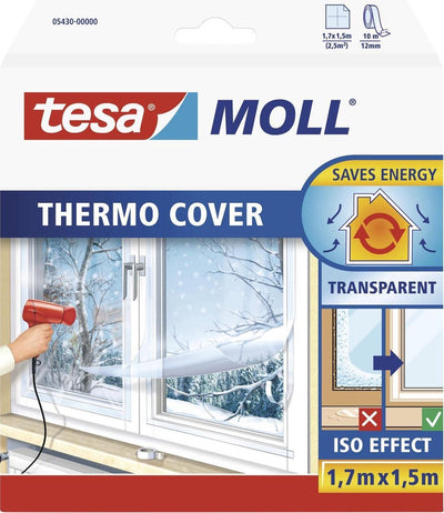 TESA -Fenster -Isolierung Öl Thermoabdeckung 1,7 m x 1,5 m