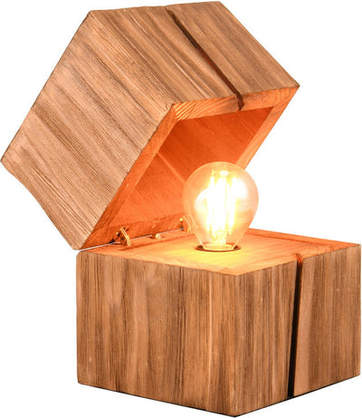 Trio Treasure - Tischleuchte - Natur - inkl. 1x e14 10w - Schnurschalter