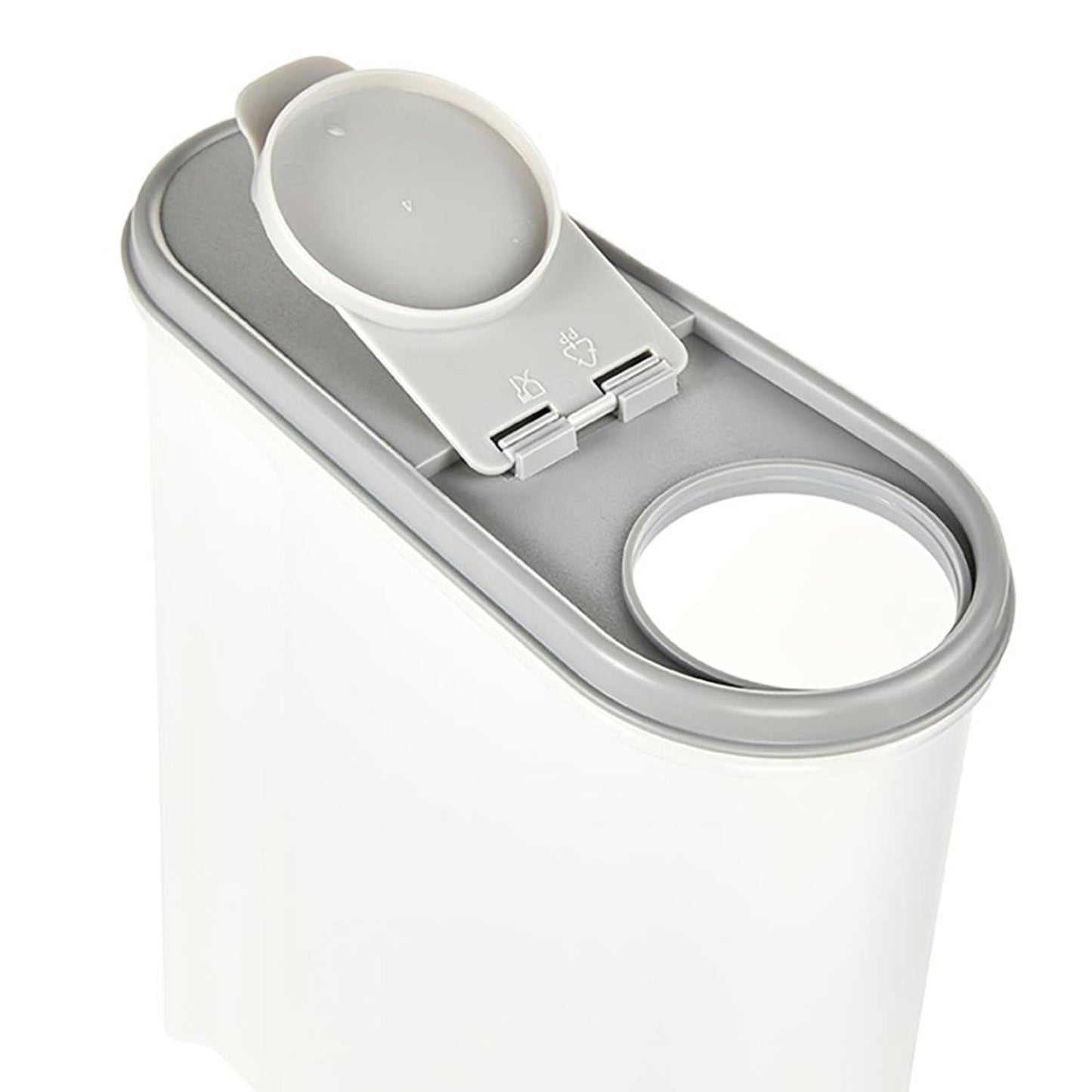 Keeper-Shaker 21,5x9,5x24cm grau