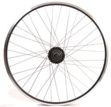 Shimano Hinterrad 28 Zoll Nexus 7 Hub (schwarz) - ZAC19 RIM (schwarz) mit Edelstahl -Speichen - für Scheibenbremse - afbeelding 1