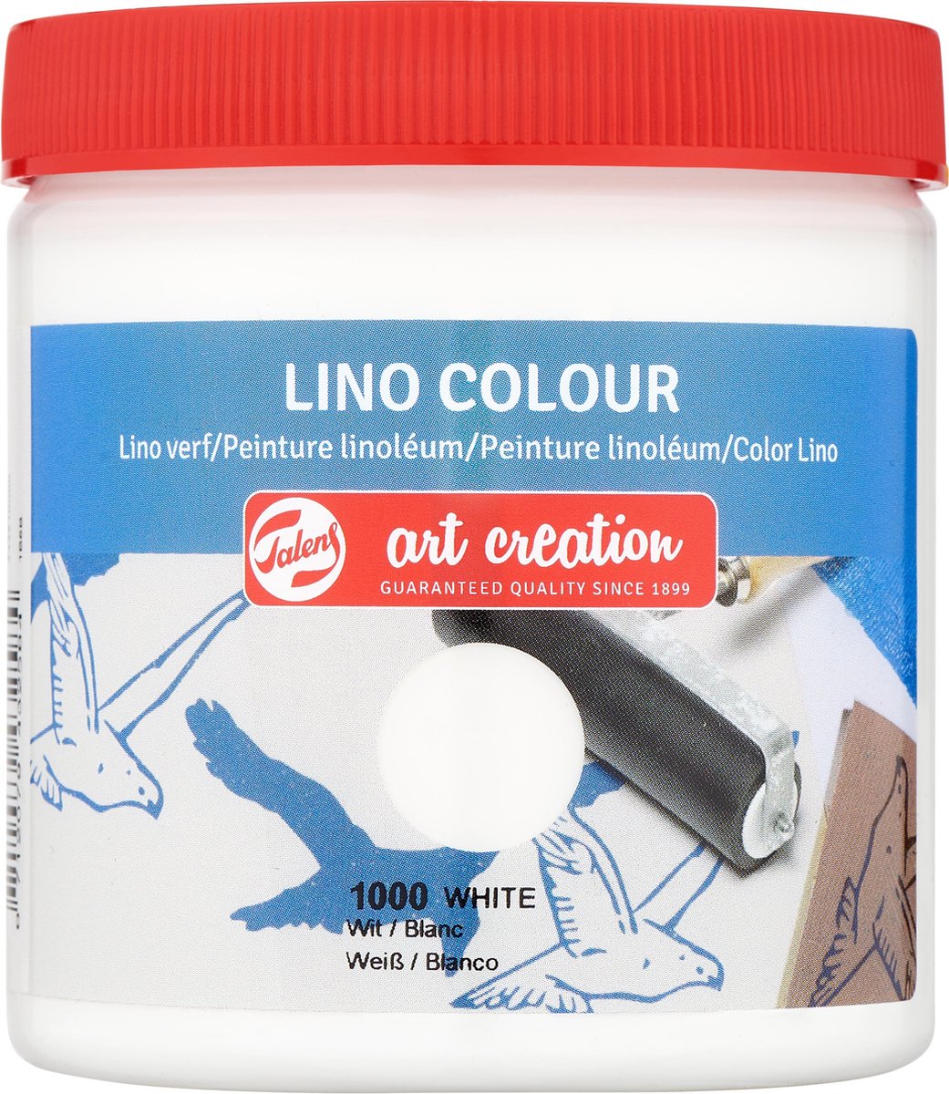 Talens Art Creation Linolfarbe 250 ml – Weiß – Linoleum – Blockdruck