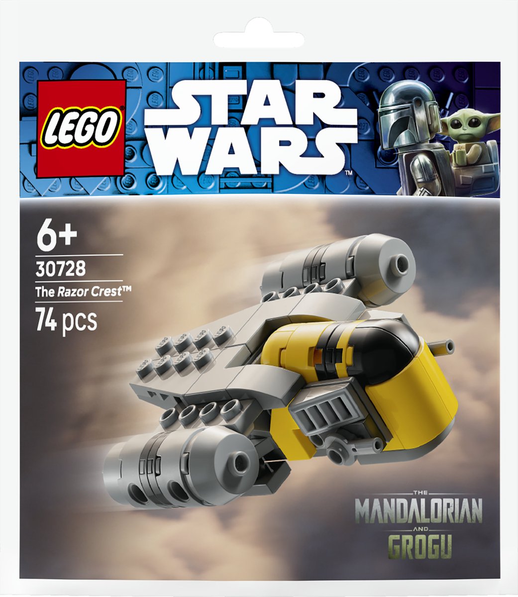 Lego Star Wars The Razor Crest Minimodell Polybeutel – 30728 – Einheitsgröße