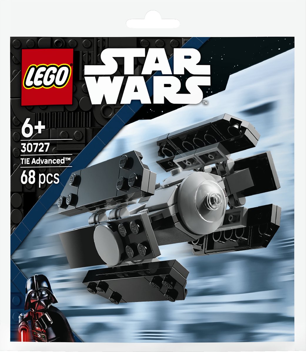 Lego 30727 Tasche Star Wars Tie Advanced™ Minimodell | 10 Stück