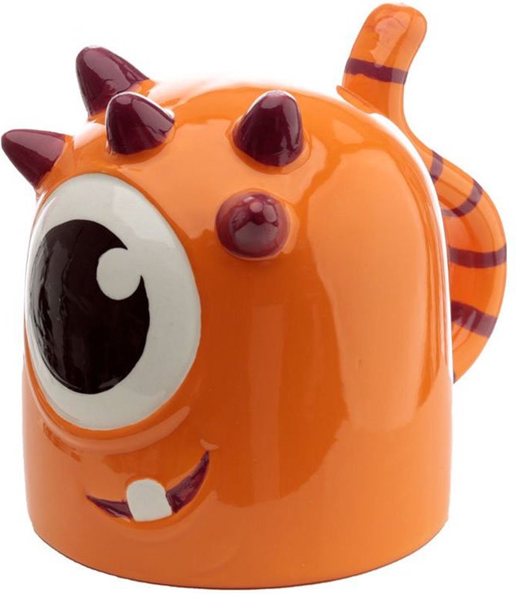 Monstarz Oranje Monster verkehrt herum Ceramic Becher