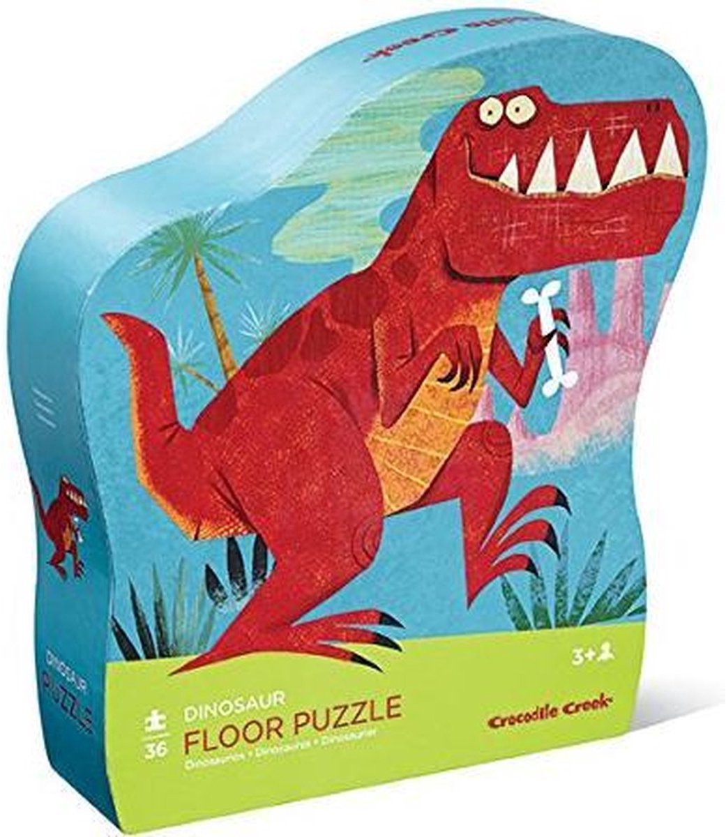 Crocodile Creek Puzzle 36 Teile Dinosaurier