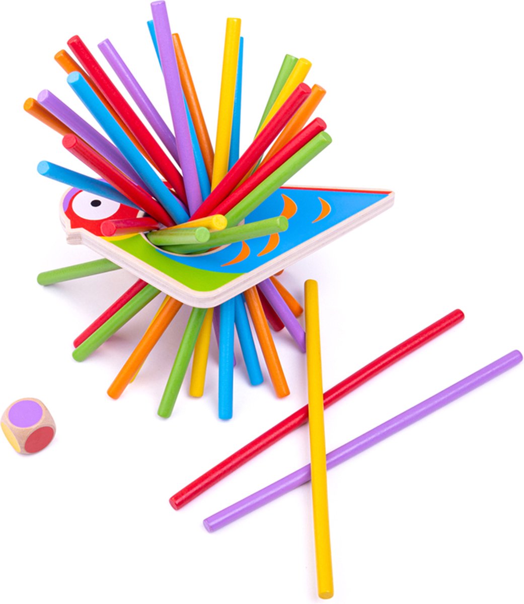 Bigjigs Sticks nehmen Vogelholzkindspiel auf