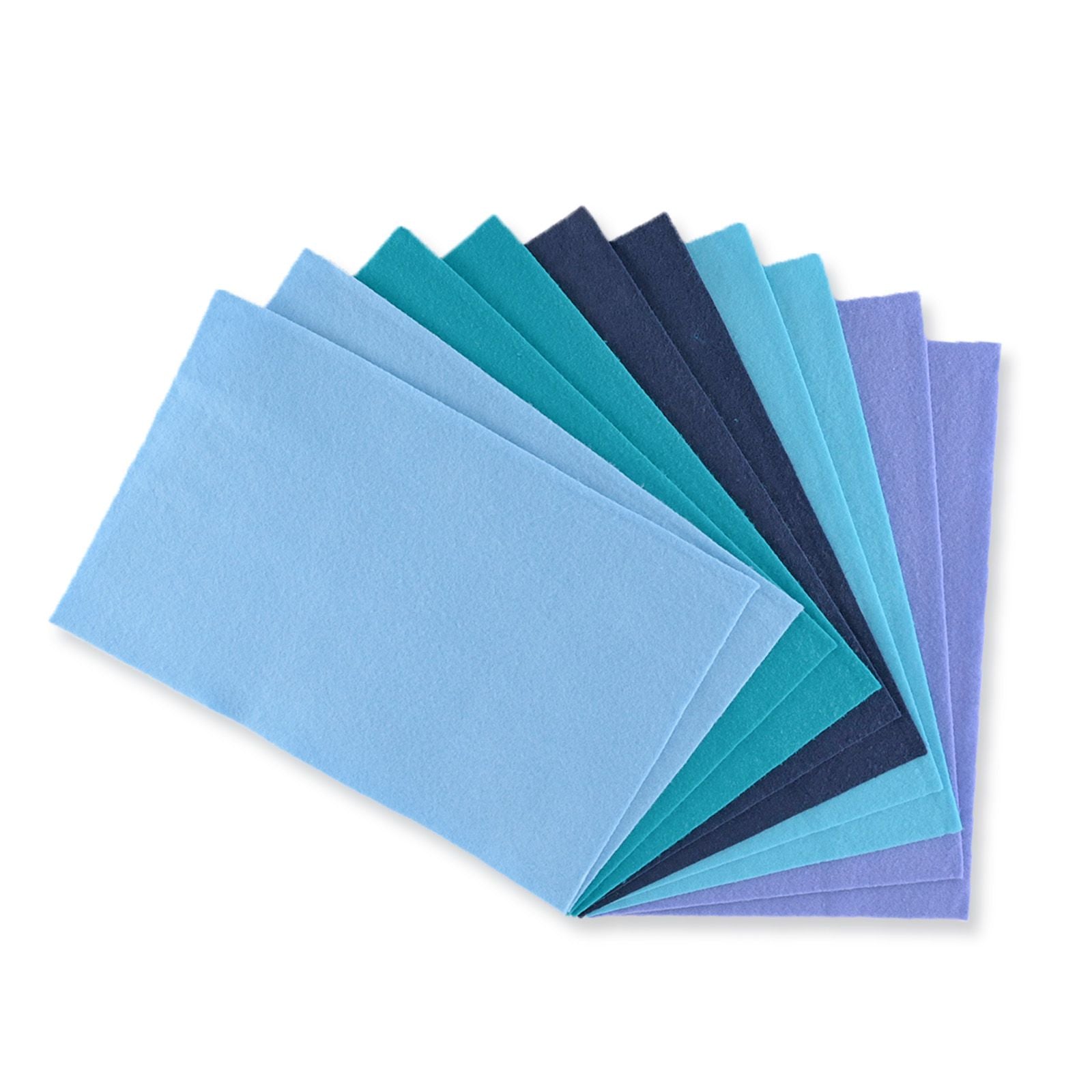 Vaessen creative • Filzset 3 1mm A4 Blau 10Stk.
