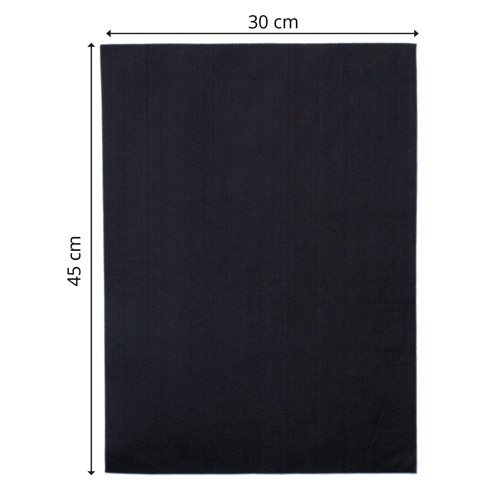 Vaessen creative • Filz 3,5 mm 30 x 45 cm schwarz