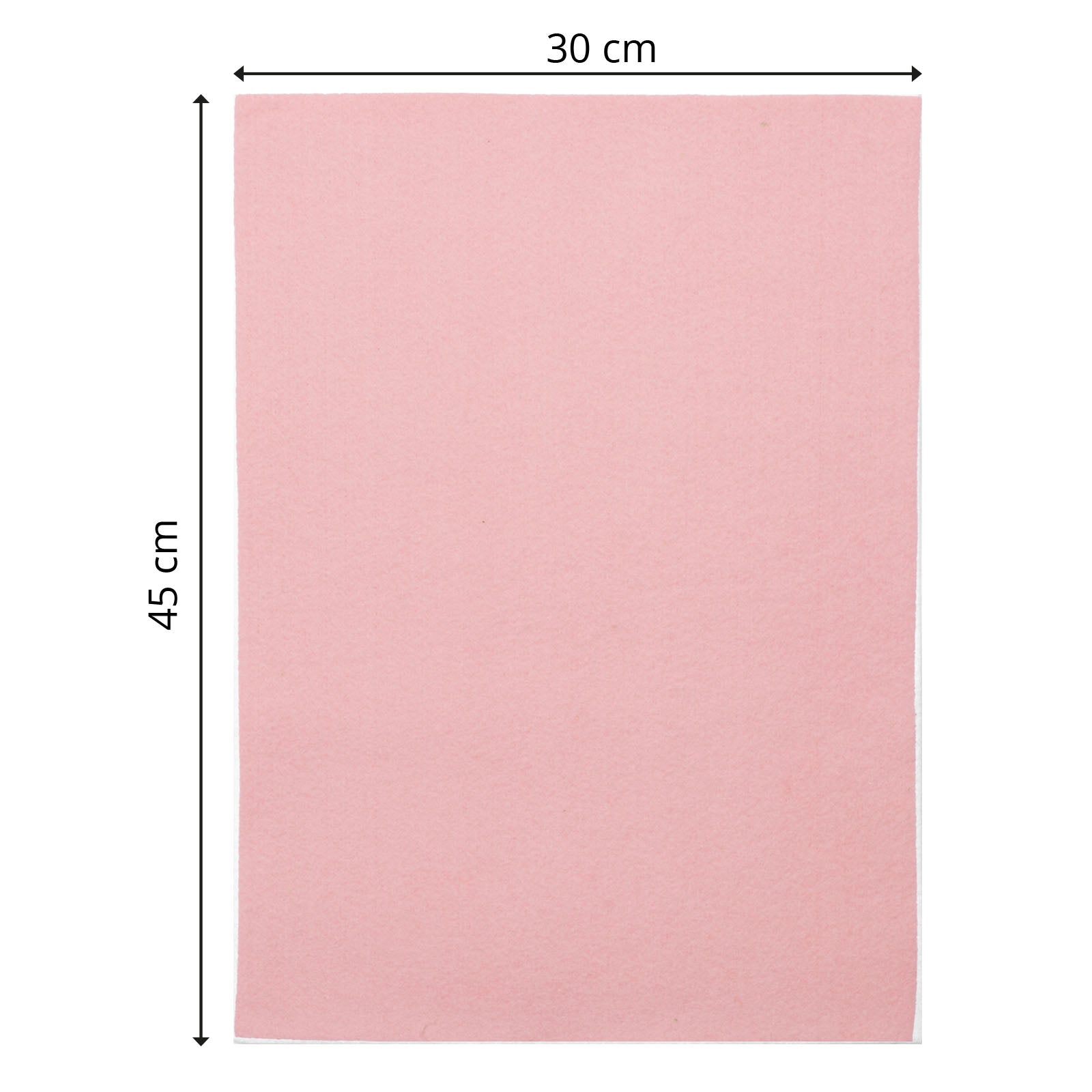 Vaessen creative • Filz 3,5 mm 30 x 45 cm hellrosa