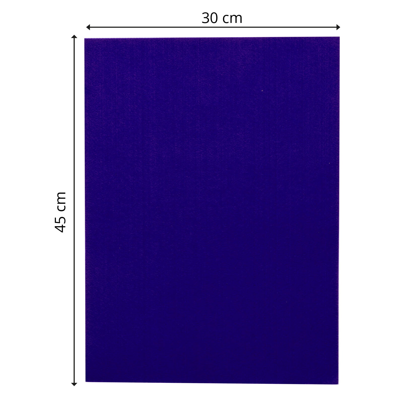 Vaessen creative • Filz 3,5 mm 30 x 45 cm dunkelblau