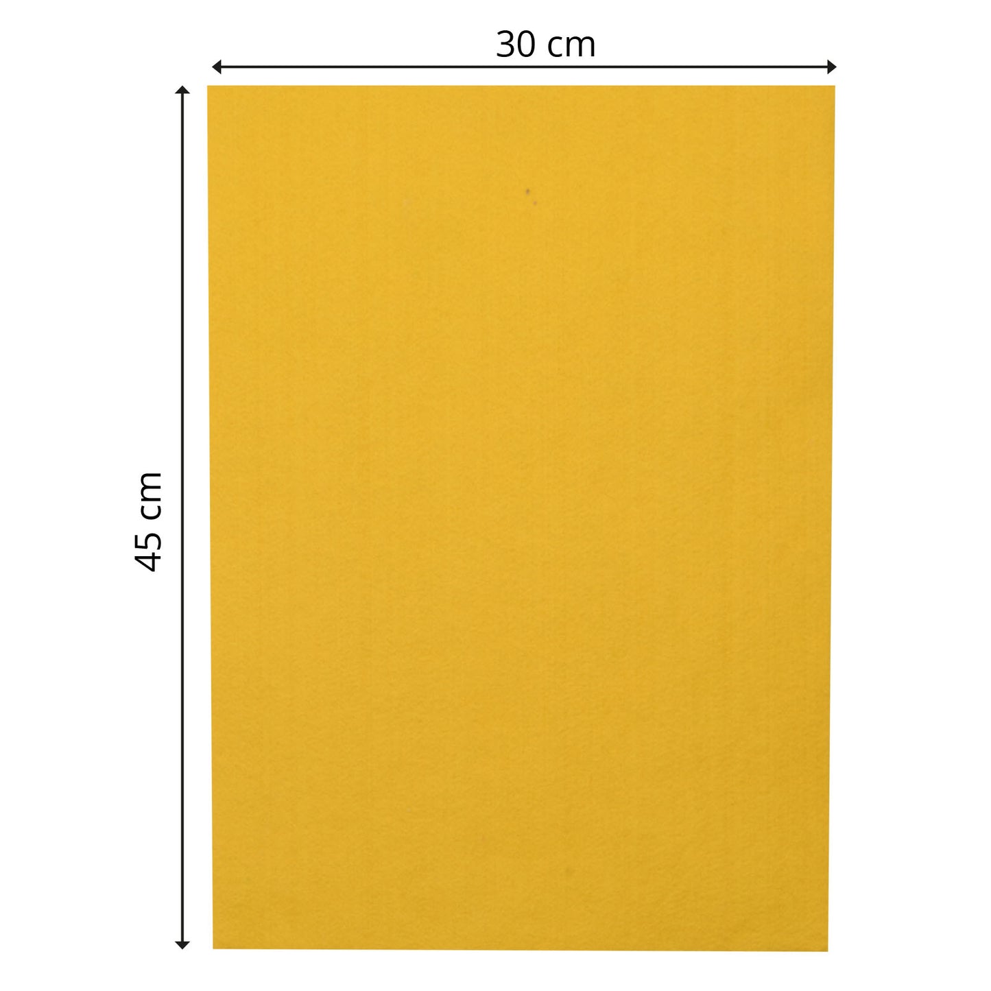 Vaessen creative • Filz 3,5 mm 30 x 45 cm gelb