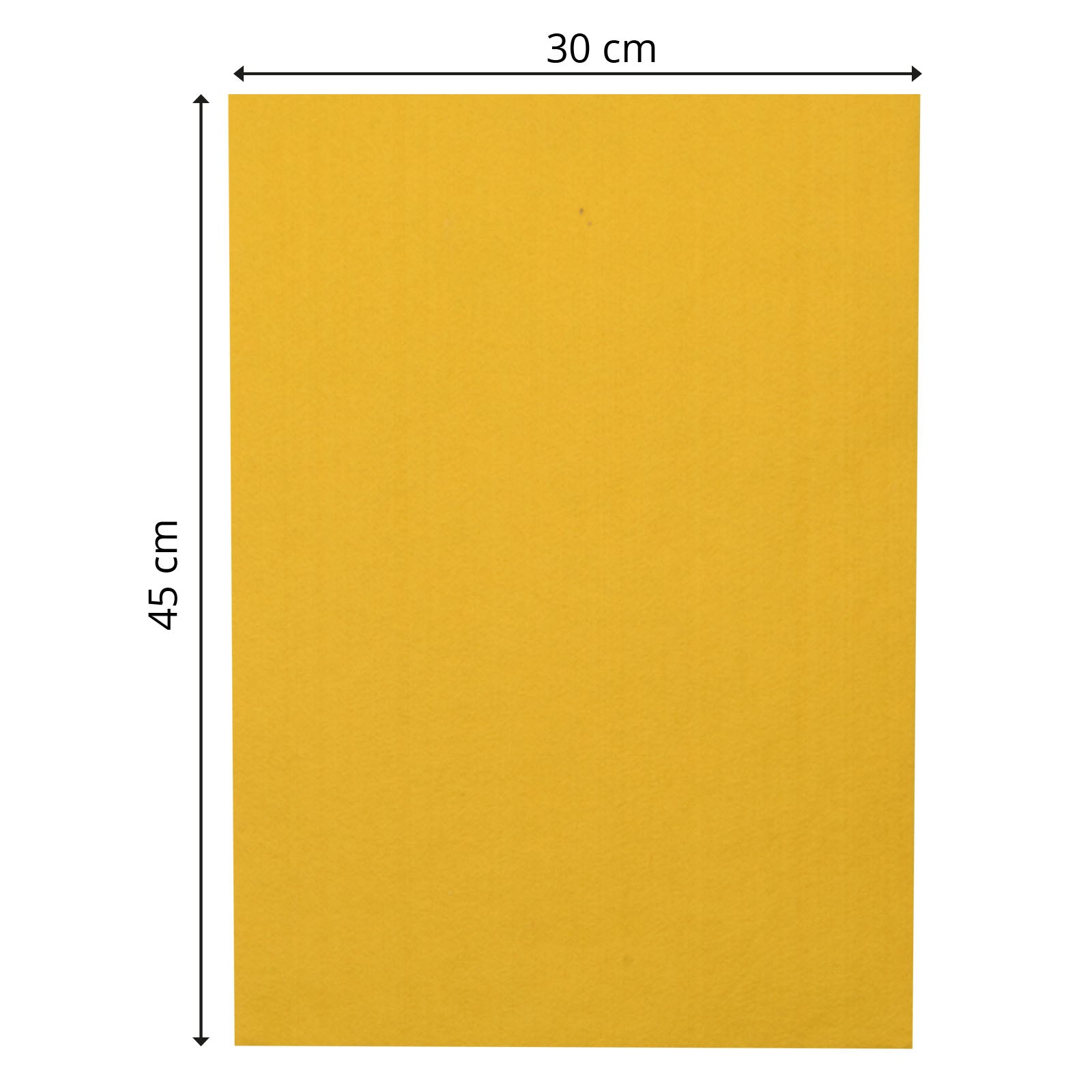 Vaessen creative • Filz 3,5 mm 30 x 45 cm gelb
