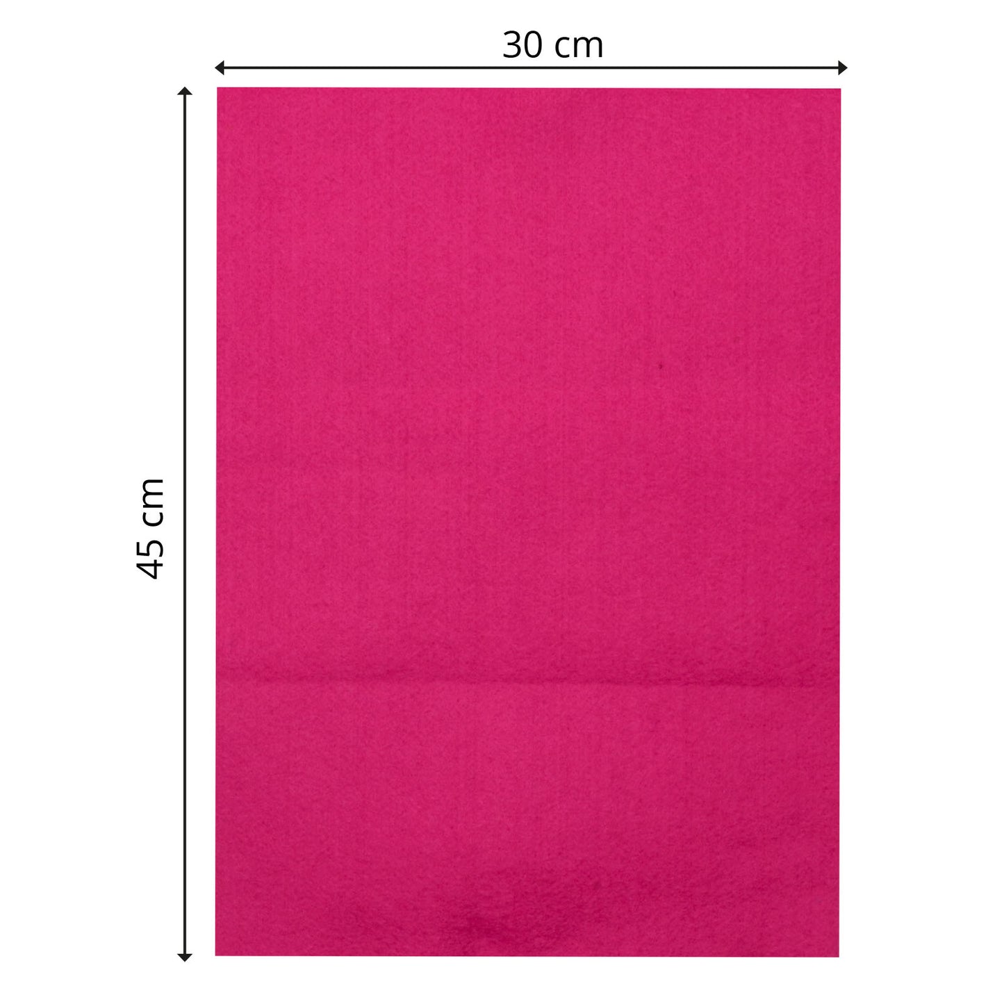 Vaessen creative • Filz 3,5 mm 30 x 45 cm fuchsia