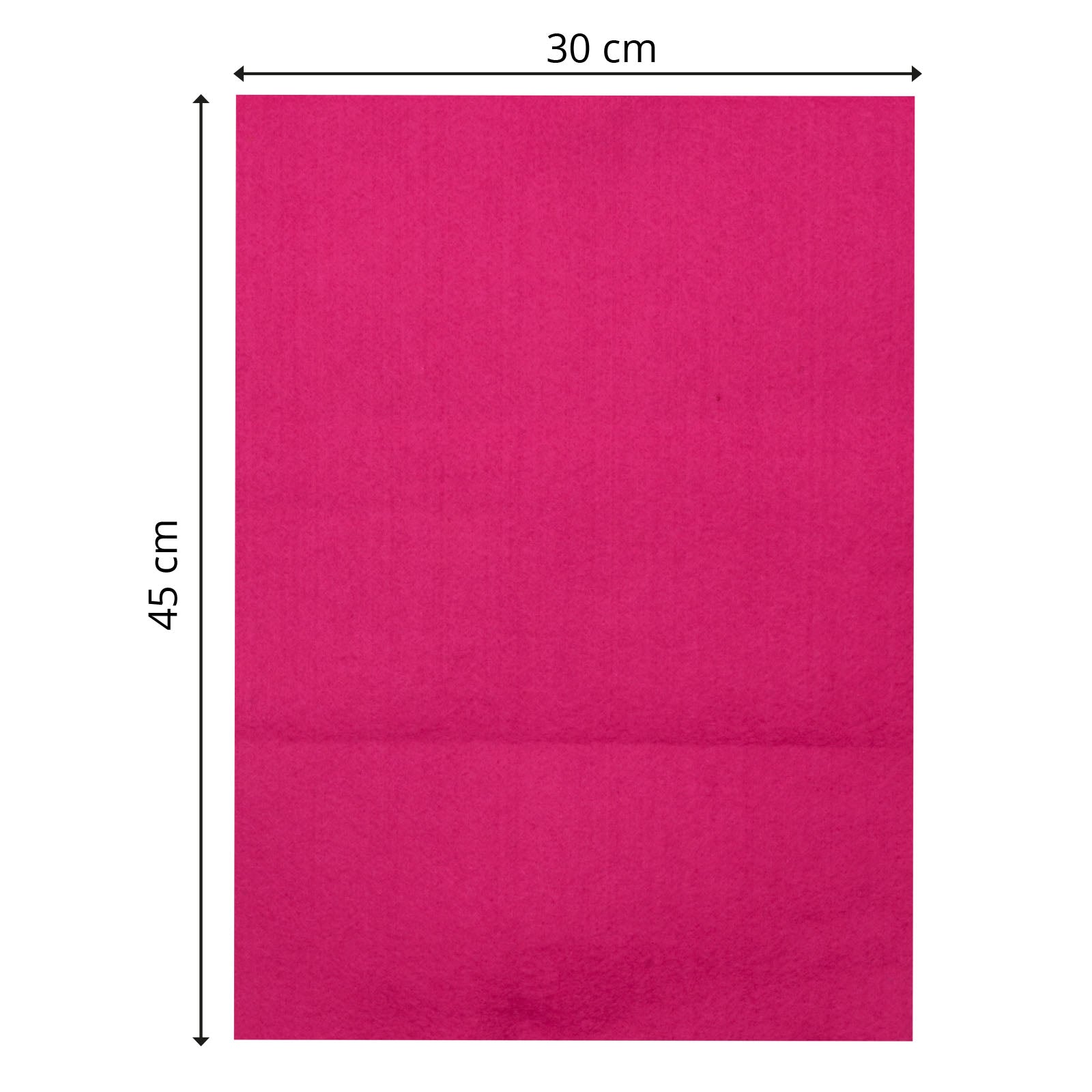 Vaessen creative • Filz 3,5 mm 30 x 45 cm fuchsia
