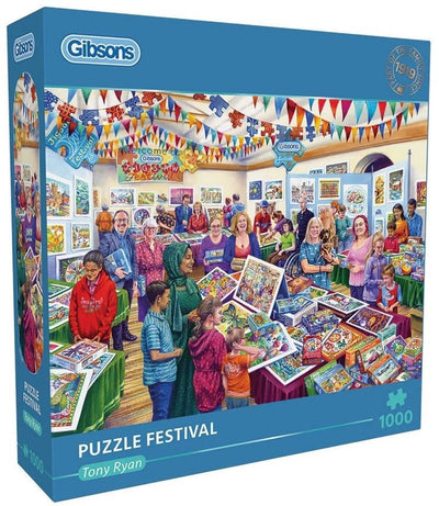 Gibsons – Puzzle Festival (von Tony Ryan) – 1000 Teile 68 x 49 cm (B x H) – Puzzle für Erwachsene
