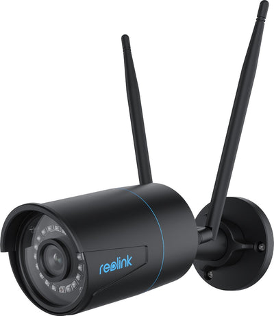 Reolink W320-B – 5 MP Outdoor-Sicherheitskamera, 2,4 5 GHz WLAN, Erkennung von Personen, Fahrzeugen, Tieren, 30 Meter Nachtsicht