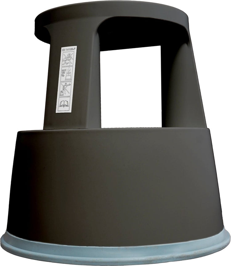 Westcott Tritthocker – 43 x 29 x 42 cm – Schwarz – ac-e91002