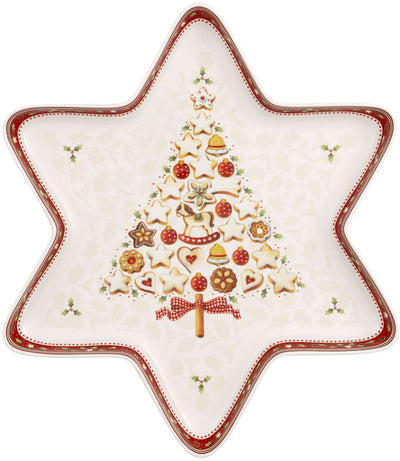 Markenlos Sans Marque Villeroy Boch Winter Bakery Delight Bowl Star groß