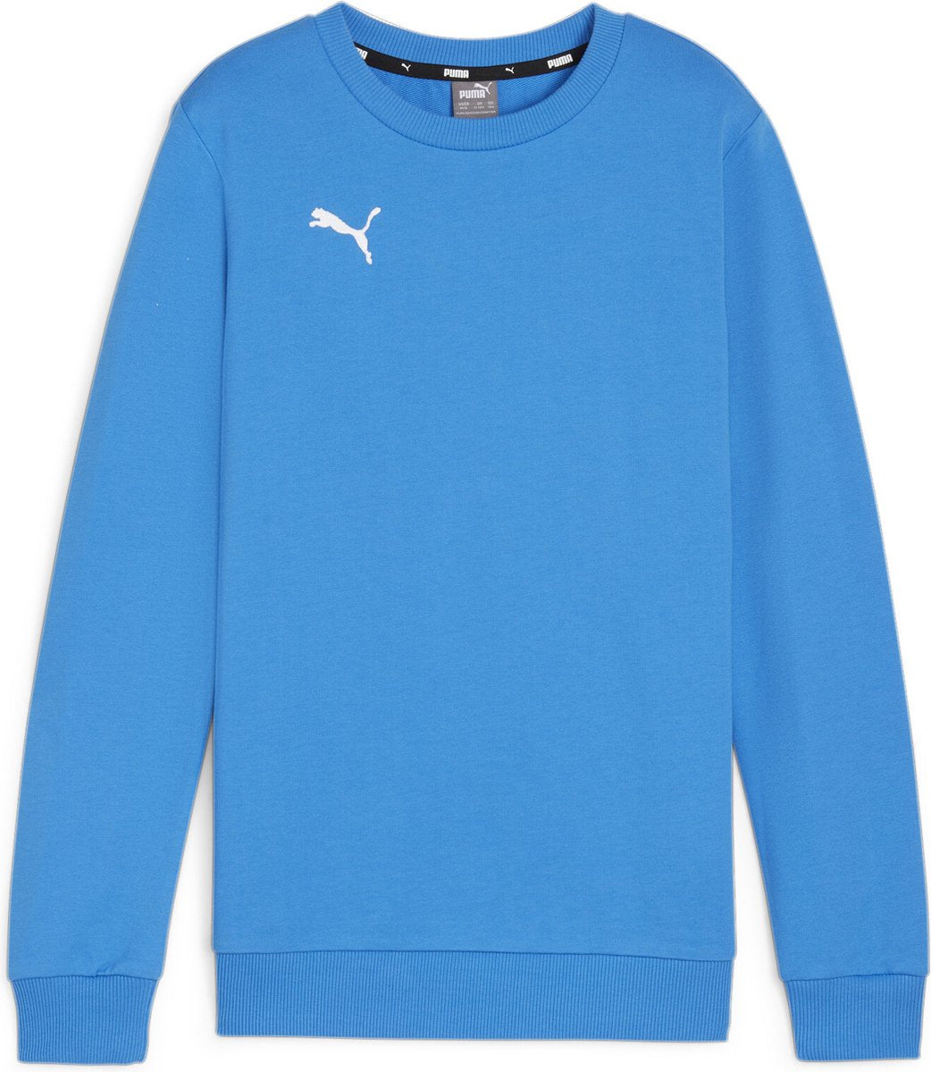 Puma Teamgoal Casuals Crew Neck Sweat Jr. Jungen Sporttrui – Ignite Blue-White