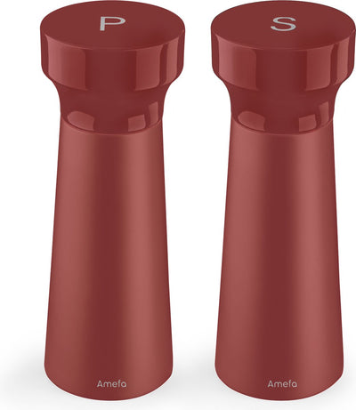 Amefa - Modern - Salz- und Pfeffermühlen-Set - Terracota - 15 cm - 2 Stück