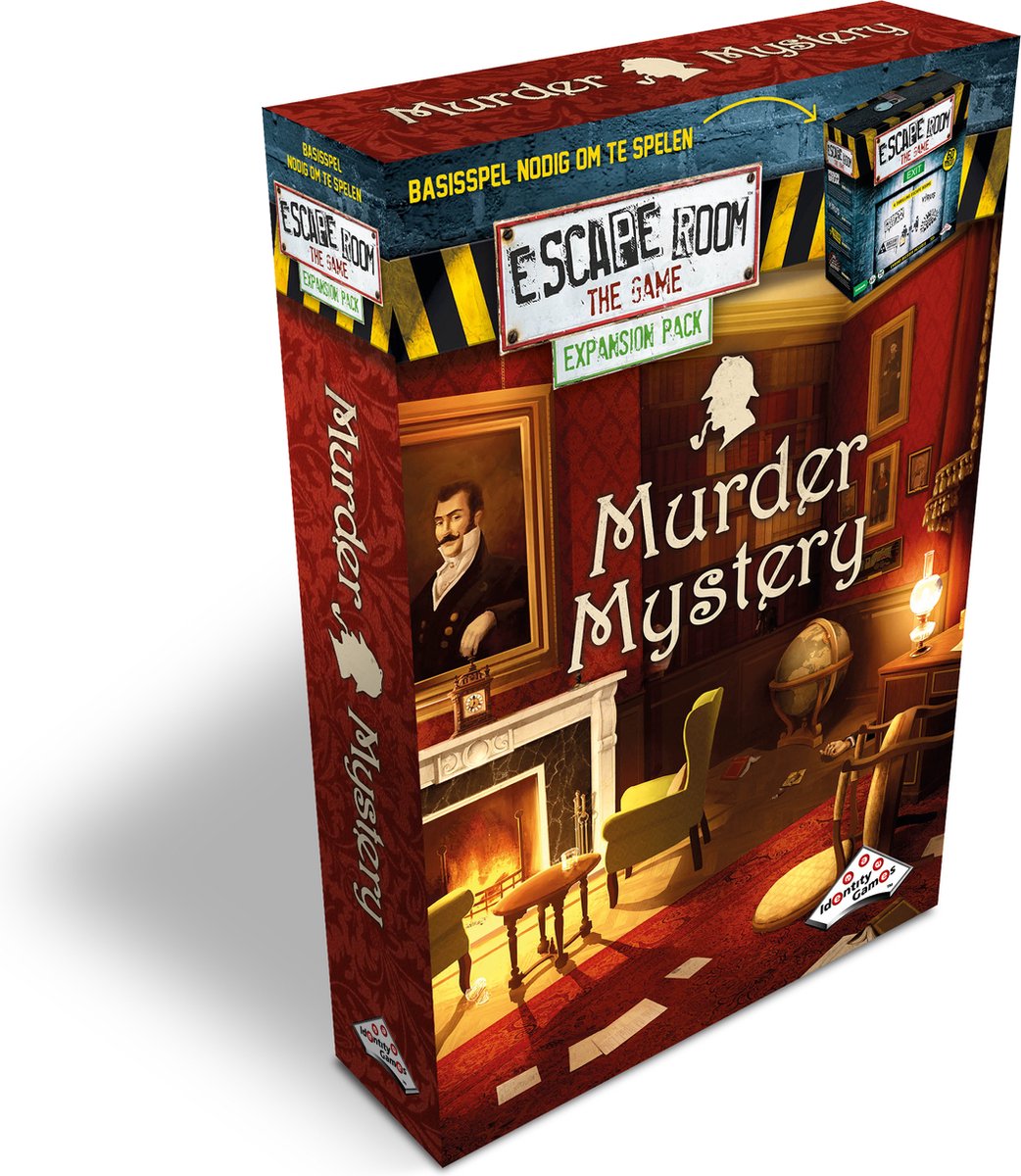 Identity Games Escape Room-Erweiterungsset „Murder Mystery“.