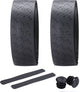 BBB Cycling Lenkerband Rennrad – bester Halt und Stoßdämpfung – Länge: 200 cm – Dicke: 2,5 mm – inklusive Lenkerkappen – Schwarz – Ultraribbon-Gel-Lenkerband BHT-15 g