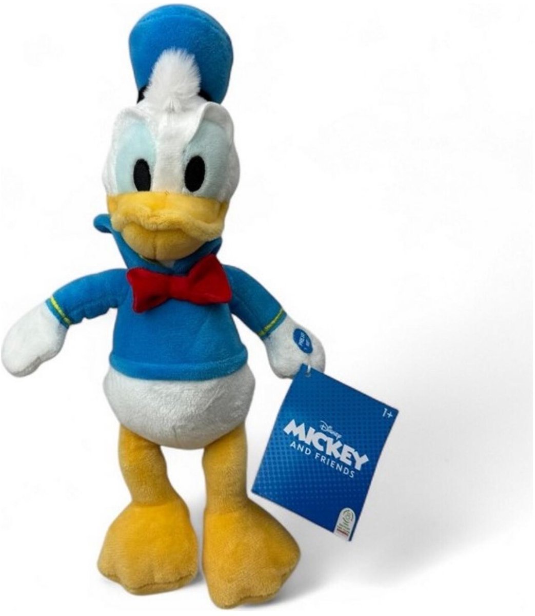 Disney Donald Duck Kuscheltier - Blau - Plüsch - 25 cm - - für Kinder