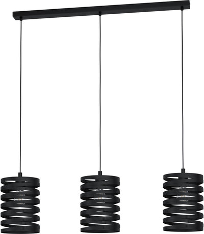 Eglo Cremela Hängelampe – E27 – 94 cm – Schwarz