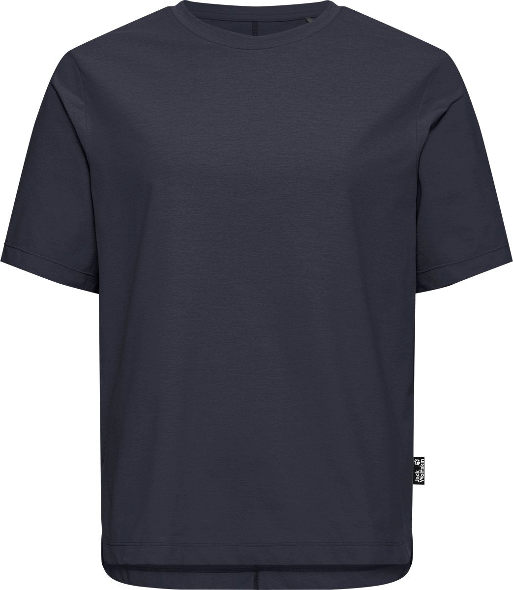 Jack Wolfskin Travel T W Damen Outdoor-Shirt – Dunkelblau