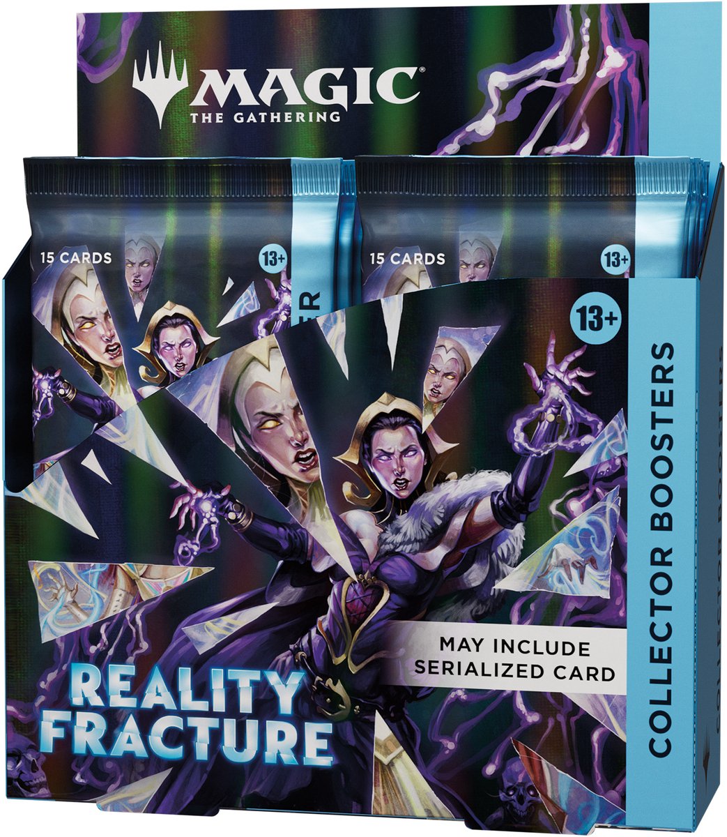 Magic the Gathering Magic: The Gathering Reality Fracture Collector Booster Box | 12 Packungen