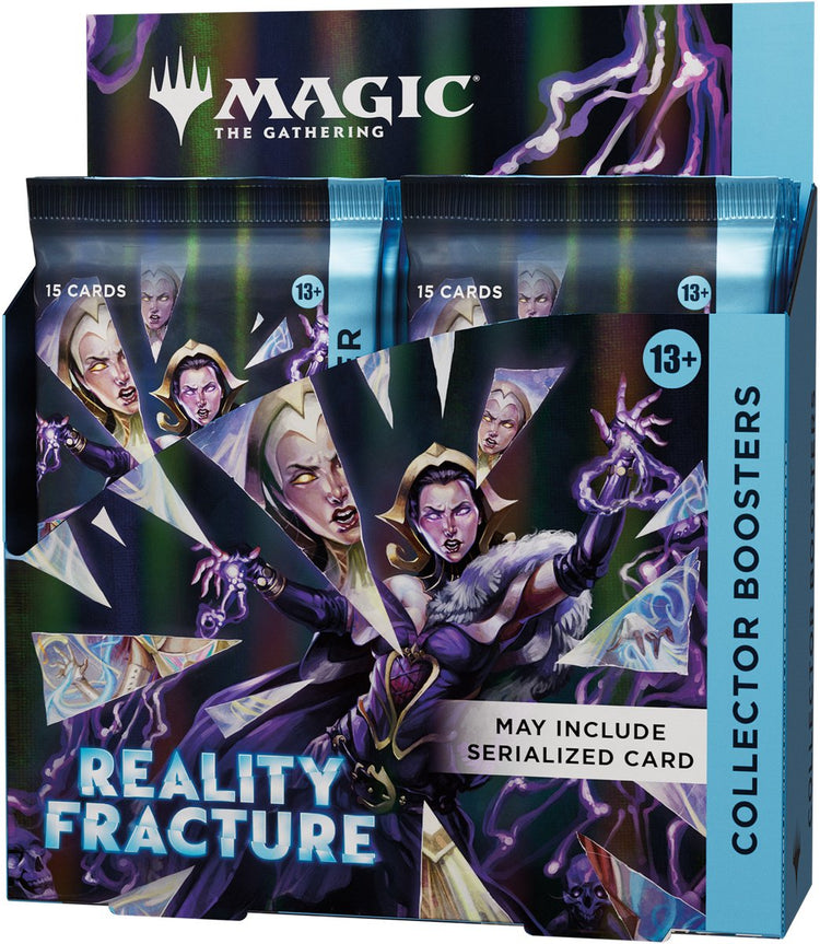 Magic the Gathering Magic: The Gathering Reality Fracture Collector Booster Box | 12 Packungen