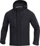 Ardon Arbeits-Outdoor-Ausrüstung Ardon 4tech Softshelljacke | meine Herren | schwarz | l | Hochgradig wasserabweisende und atmungsaktive Arbeitsjacke mit abnehmbarer Kapuze