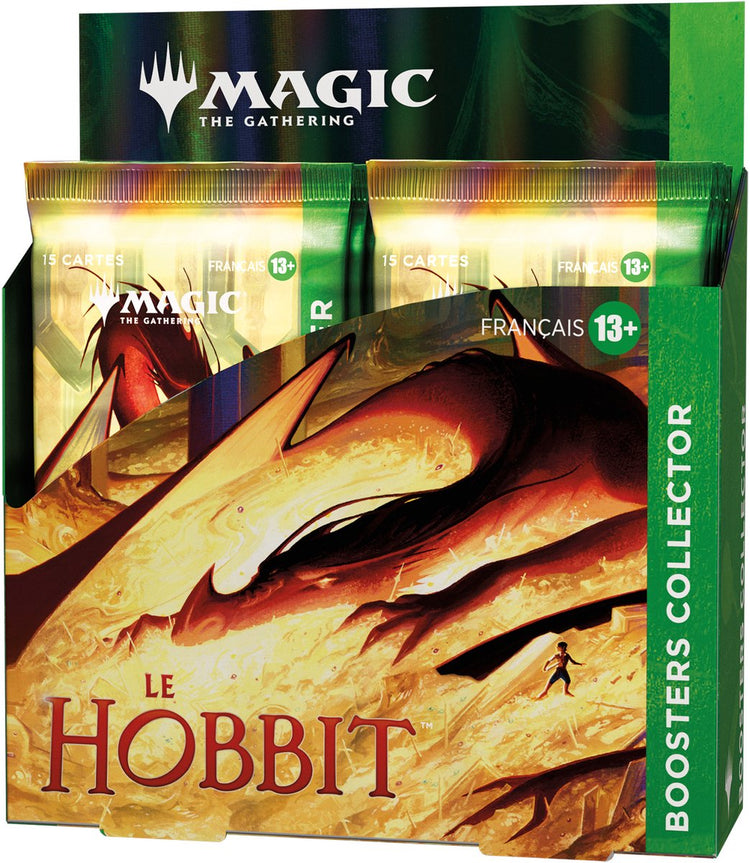 Magic the Gathering Boîte de Boosters Collector Magic: The Gathering | der Hobbit | 12 Booster + 1 Carte de Présentation Premium | Kartenspiel zum Sammeln