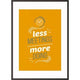 Motivationsrahmen Paperflow Aluminium schwarz