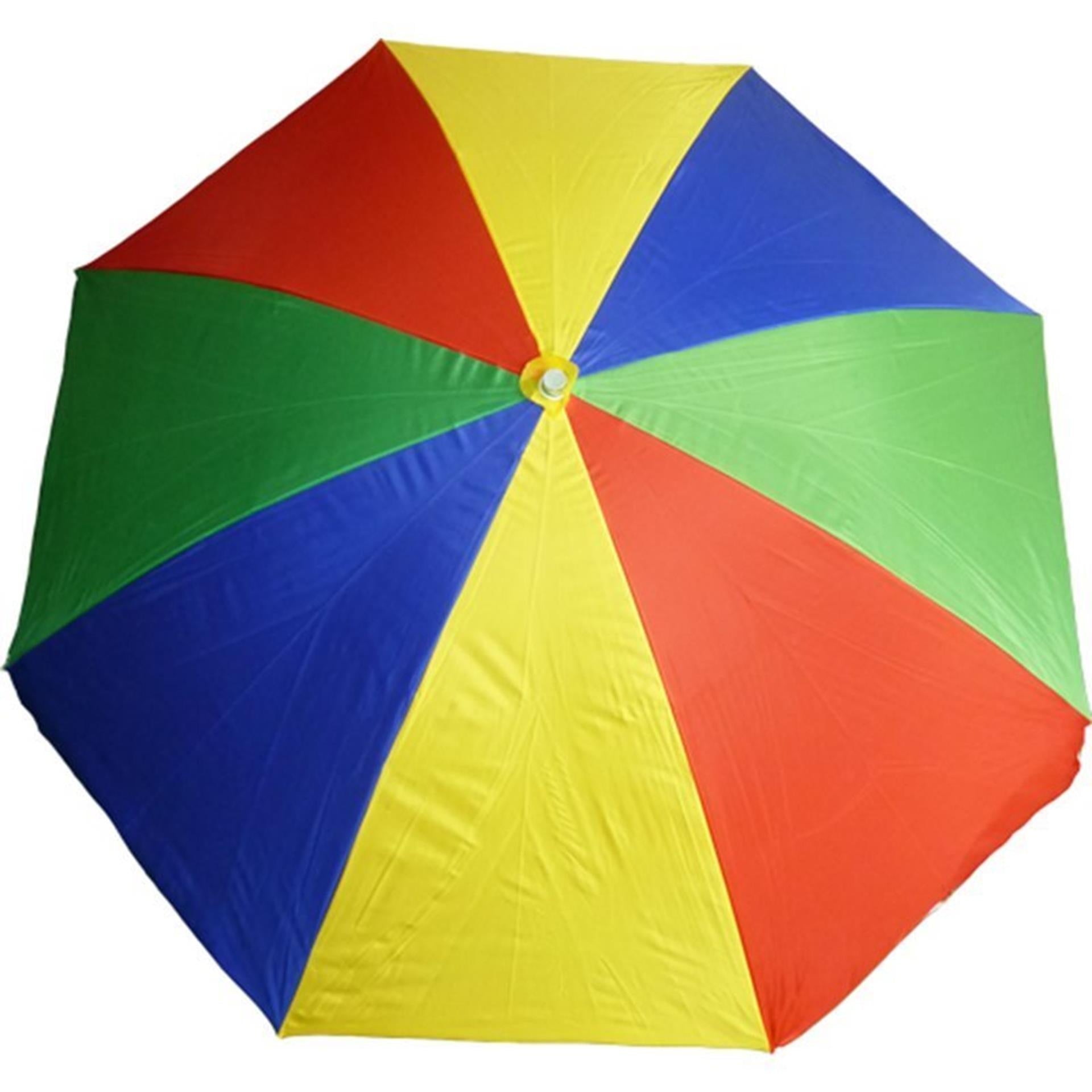 Aro Houseware Strandsonnenschirm 250 cm, farbige Streifen