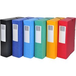 Archivbox Exacompta 50830e A4 Farbsortiment