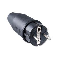 Stecker Gummi 16a 250V Steckdose geerdet Belgisch