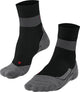 Falke Ru Stabilisierende Laufsocken aus Lyocell-Funktionsmaterial mit Kompressionsfunktion Damen Schwarz – Größe 35-36